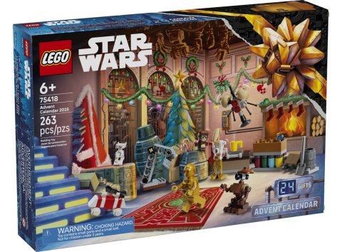 Lego® 75418 Calendrier de l'avent Star Wars 2025