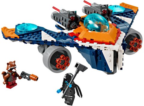 Lego® 76278 Le vaisseau spatial de Rocket contre Ronan