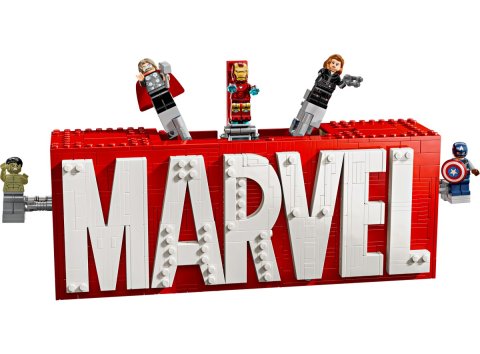 Lego® 76313 Logo Marvel et ses Super-Héros