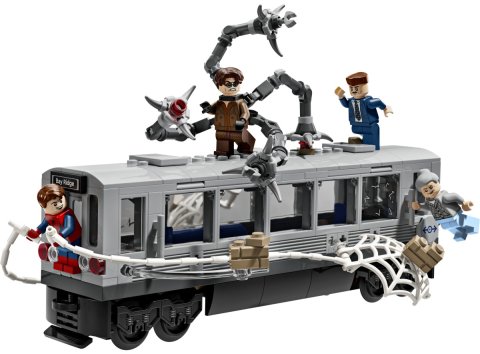 Lego® 76321 La scène du train de Spider-Man et Docteur Octopus