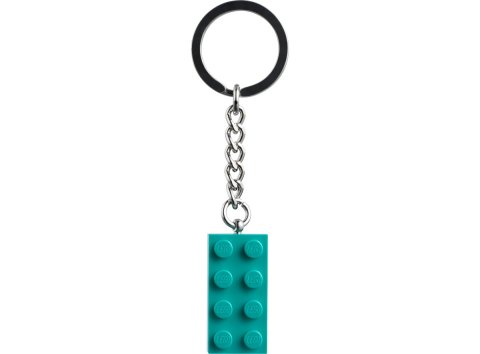 LEGO 854303 Porte-clés Brique 2x4 Bleu-Vert