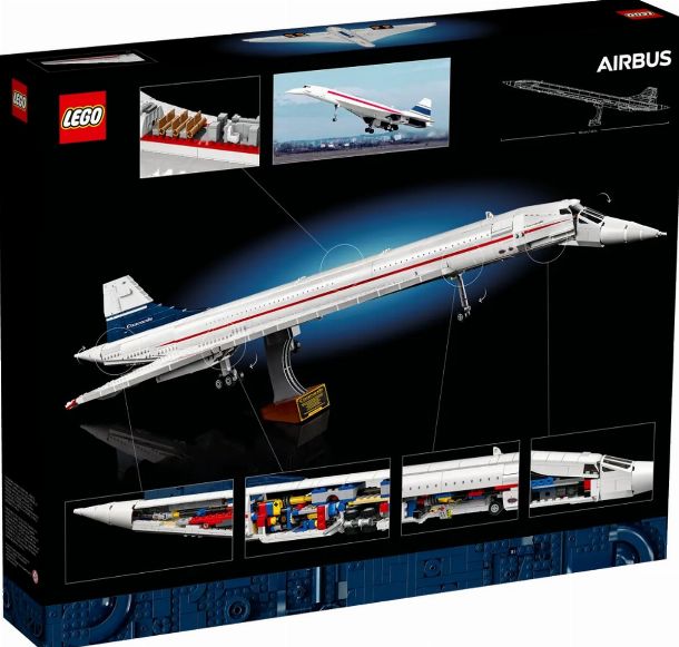 Boite Lego 10318 le concorde