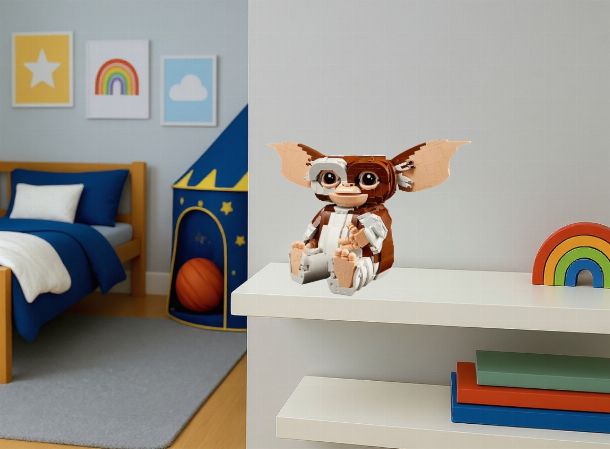 Lego tête  guizmo pour collectionner