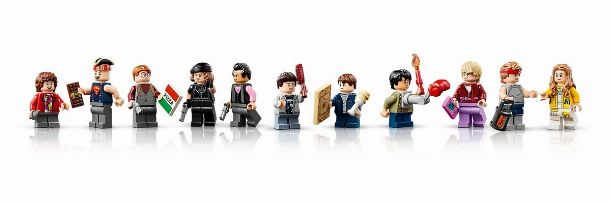 Les figurines du set LEGO Ideas 21363 The Goonies