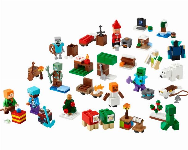 Lego Minecraft Le calendrier de l’Avent
