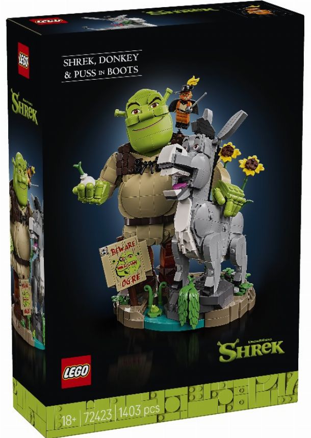 boite Shrek du set lego 72423