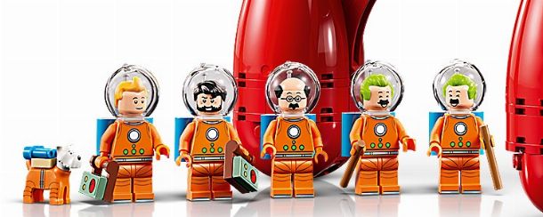 lego 21367 les six personnage tintin