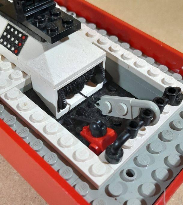 lego 4020 vintage bateau pompier détauils arrière