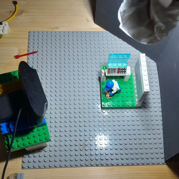 webcam pour creer stop motion Lego